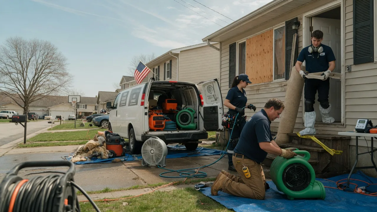 Water Damage Restoration in China Spring, TX near me